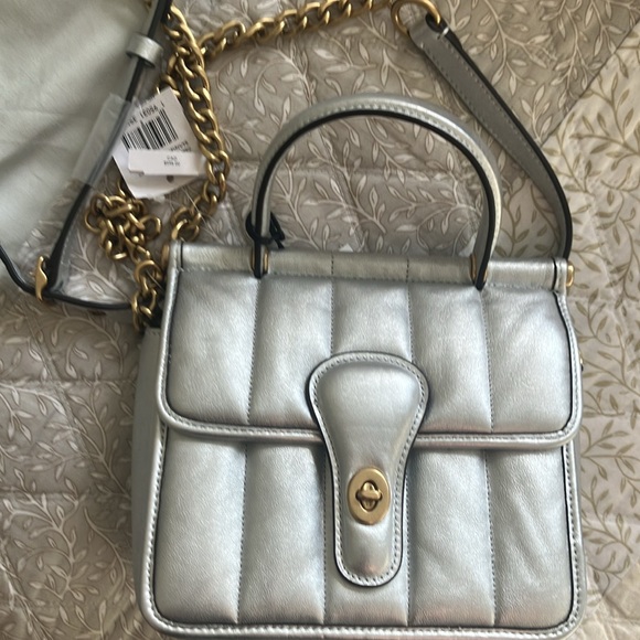 NWT! Coach Mini Metallic Quilties 3 set - Picture 2 of 9